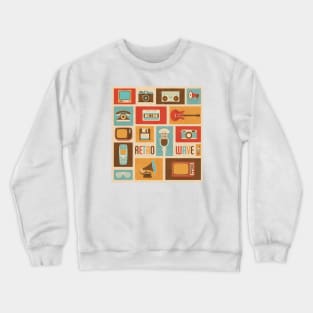 Retro fever Crewneck Sweatshirt